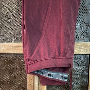 Weatherproof Maroon Joggers